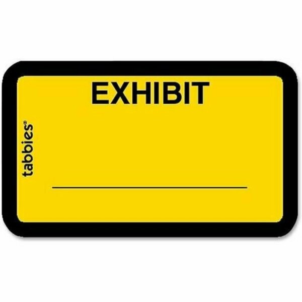 Tabbies LEGAL EXHIBIT LABELS, EXHIBITin, 252PK TAB58090